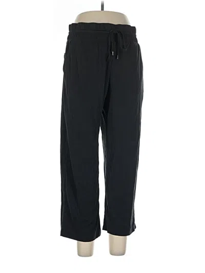 Pre-owned Lou & Grey Casual Pants In Black