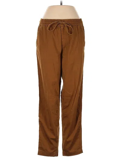 Pre-owned Lou & Grey Casual Pants In Brown