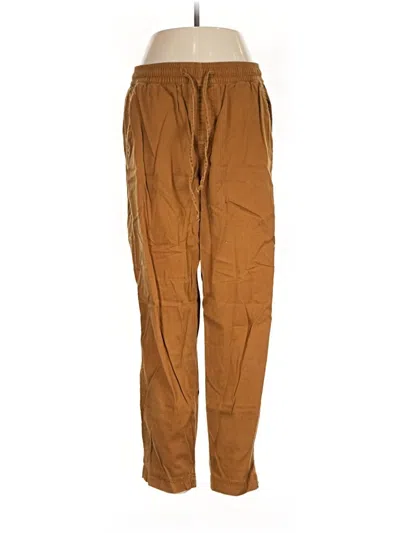 Pre-owned Lou & Grey Casual Pants In Brown