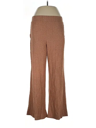 Pre-owned Lou & Grey Casual Pants In Brown