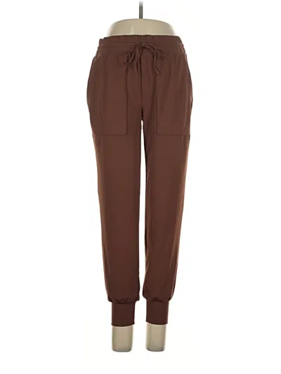Pre-owned Lou & Grey Casual Pants In Brown