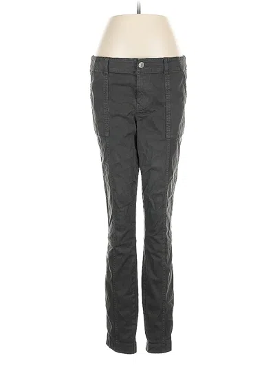 Pre-owned Lou & Grey Casual Pants In Gray