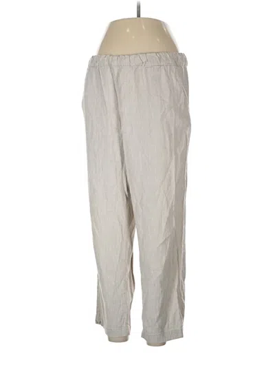 Pre-owned Lou & Grey Casual Pants In Gray