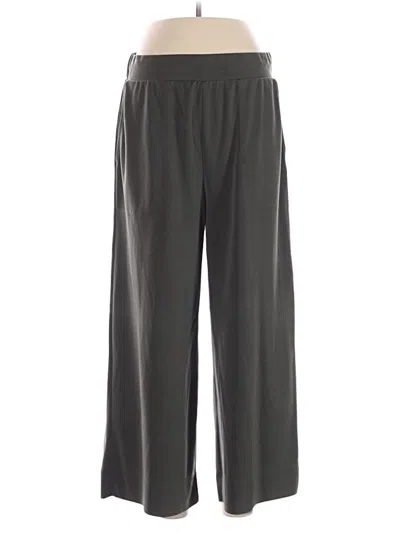 Pre-owned Lou & Grey Casual Pants In Gray