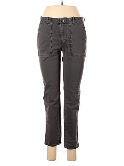 Pre-owned Lou & Grey Casual Pants In Gray