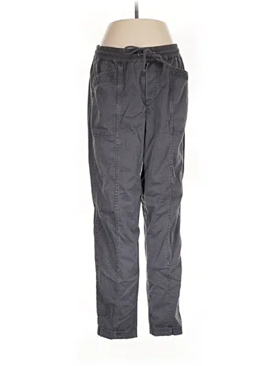 Pre-owned Lou & Grey Casual Pants In Gray