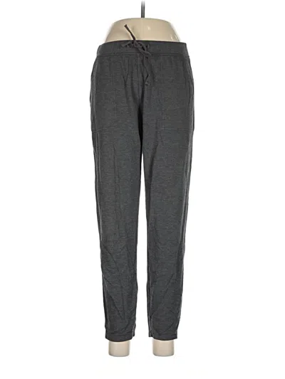 Pre-owned Lou & Grey Casual Pants In Gray