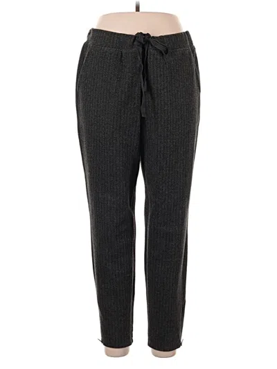 Pre-owned Lou & Grey Casual Pants In Gray