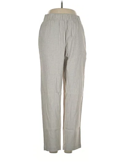 Pre-owned Lou & Grey Casual Pants In Gray