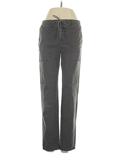 Pre-owned Lou & Grey Casual Pants In Gray