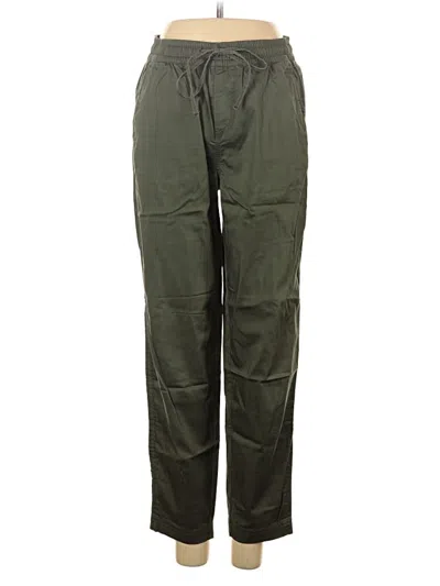 Pre-owned Lou & Grey Casual Pants In Green