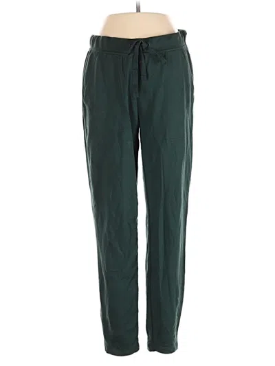 Pre-owned Lou & Grey Casual Pants In Green