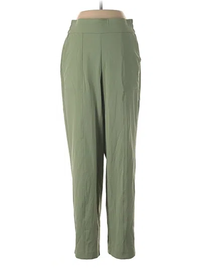 Pre-owned Lou & Grey Casual Pants In Green