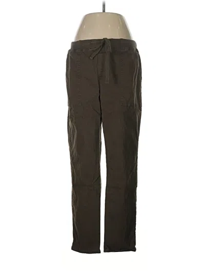Pre-owned Lou & Grey Casual Pants In Green