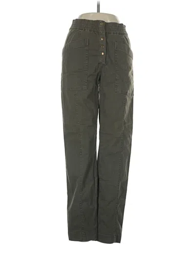 Pre-owned Lou & Grey Casual Pants In Green