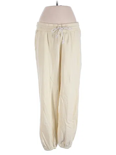 Pre-owned Lou & Grey Casual Pants In Ivory