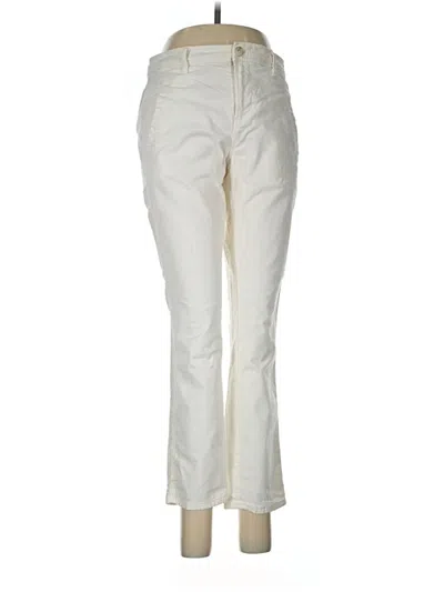 Pre-owned Lou & Grey Casual Pants In Ivory