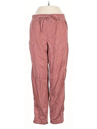 Pre-owned Lou & Grey Casual Pants In Pink