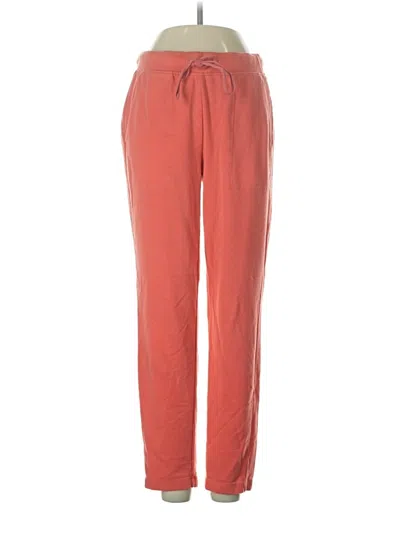 Pre-owned Lou & Grey Casual Pants In Red