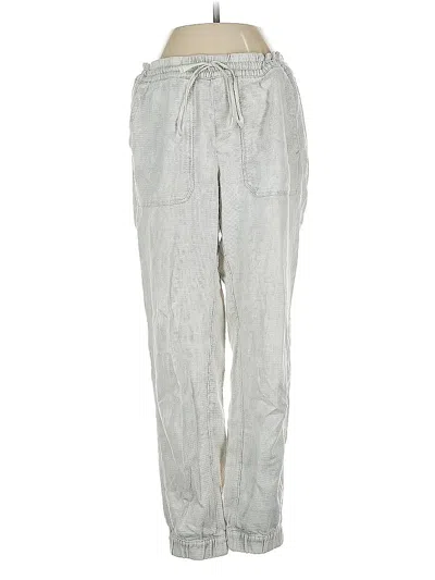 Pre-owned Lou & Grey Casual Pants In Silver