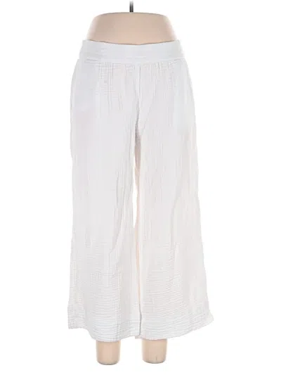 Pre-owned Lou & Grey Casual Pants In White