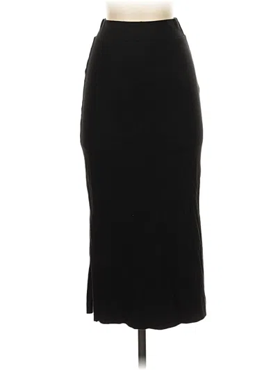 Pre-owned Lou & Grey Casual Skirt In Black