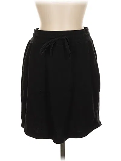 Pre-owned Lou & Grey Casual Skirt In Black