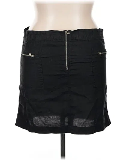 Pre-owned Lou & Grey Casual Skirt In Black