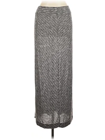 Pre-owned Lou & Grey Casual Skirt In Gray
