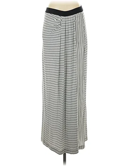 Pre-owned Lou & Grey Casual Skirt In Gray
