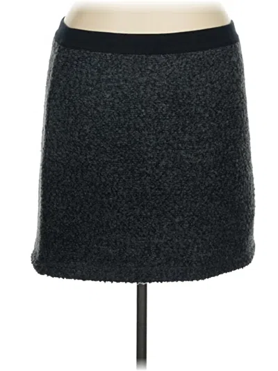 Pre-owned Lou & Grey Casual Skirt In Gray