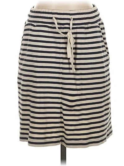 Pre-owned Lou & Grey Casual Skirt In Gray