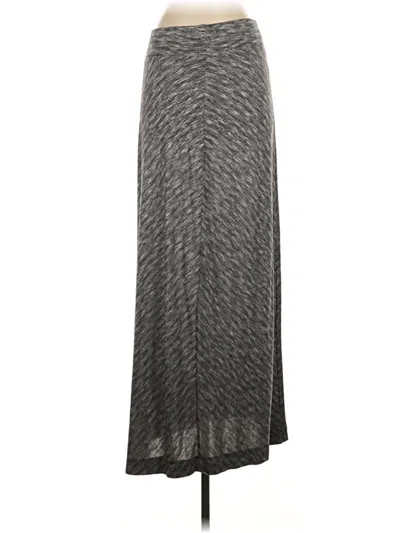 Pre-owned Lou & Grey Casual Skirt In Gray