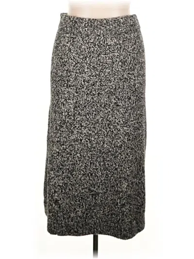 Pre-owned Lou & Grey Casual Skirt In Gray