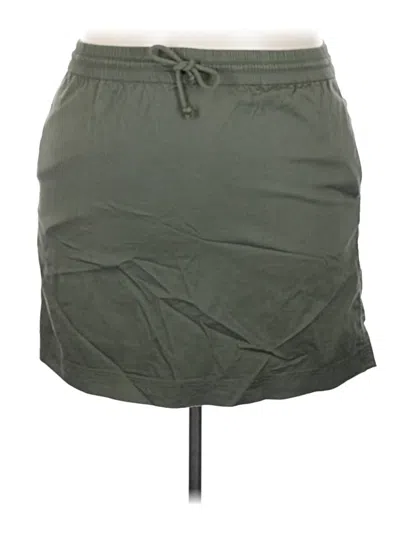 Pre-owned Lou & Grey Casual Skirt In Green