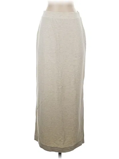 Pre-owned Lou & Grey Casual Skirt In Ivory