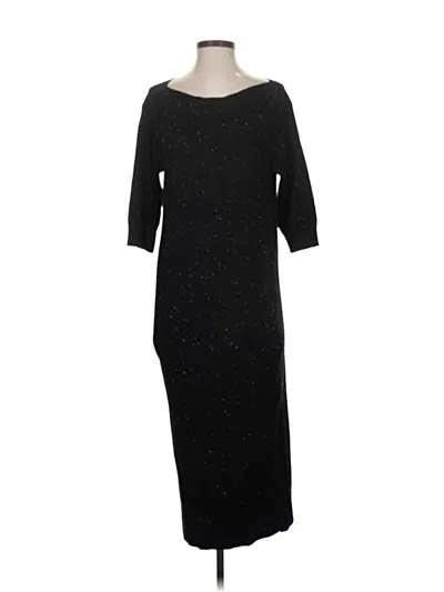 Pre-owned Lou & Grey Cocktail Dress In Black