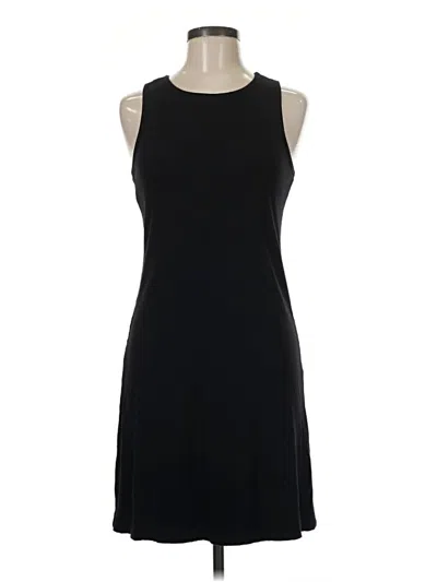Pre-owned Lou & Grey Cocktail Dress In Black