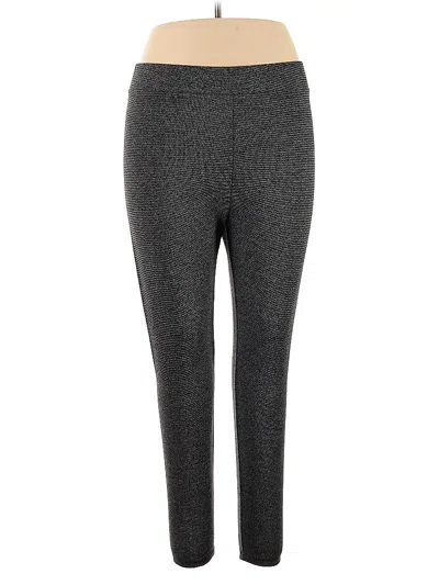 Pre-owned Lou & Grey For Loft Active Pants In Black