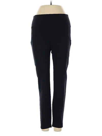 Pre-owned Lou & Grey For Loft Active Pants In Black