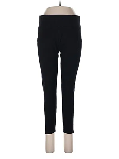 Pre-owned Lou & Grey For Loft Active Pants In Black