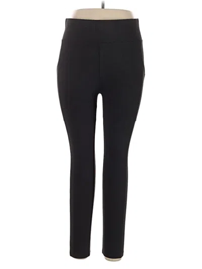 Pre-owned Lou & Grey For Loft Active Pants In Black