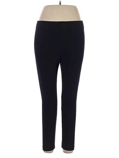 Pre-owned Lou & Grey For Loft Active Pants In Black