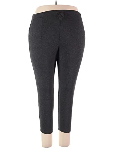 Pre-owned Lou & Grey For Loft Active Pants In Gray