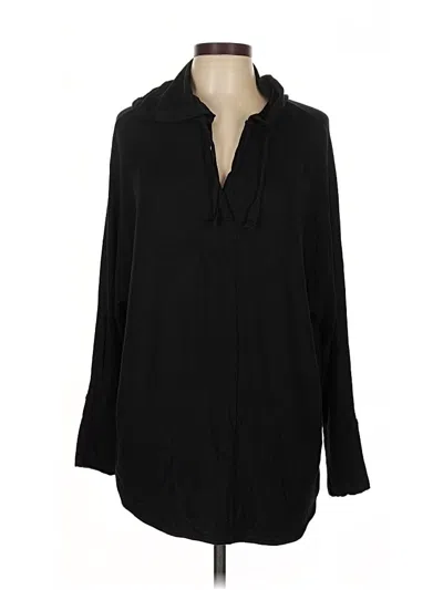 Pre-owned Lou & Grey For Loft Cardigan Sweater In Black