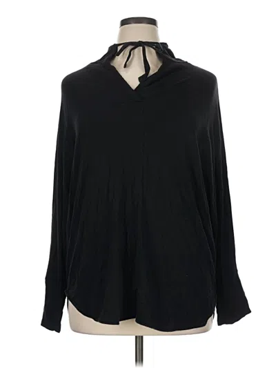 Pre-owned Lou & Grey For Loft Cardigan Sweater In Black