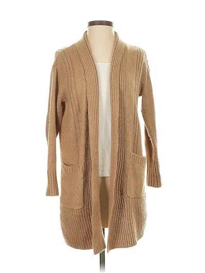 Pre-owned Lou & Grey For Loft Cardigan Sweater In Brown