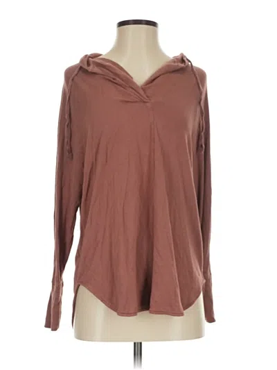 Pre-owned Lou & Grey For Loft Cardigan Sweater In Brown