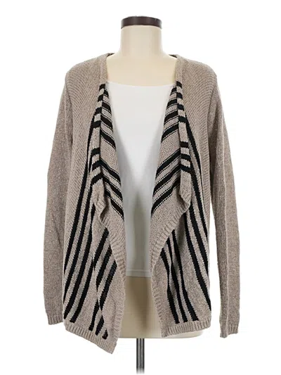Pre-owned Lou & Grey For Loft Cardigan Sweater In Gray