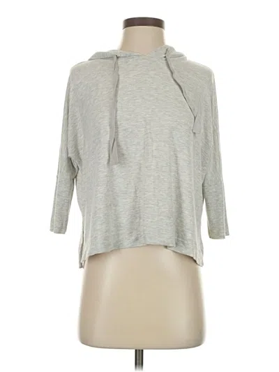 Pre-owned Lou & Grey For Loft Cardigan Sweater In Gray